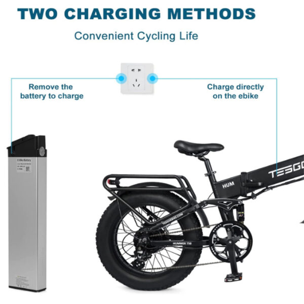 Baterias de bicicleta elétrica em caixa de alumínio
